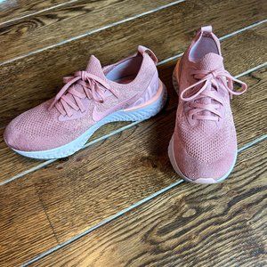 Nike Epic React Flyknit, Rust Pink, Women’s 7.5